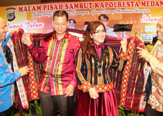 Kapolresta Medan Pisah Sambut