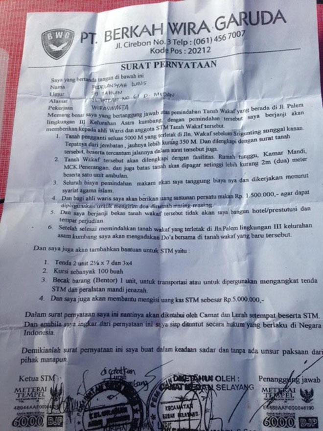 Pembongkaran Ratusan Kuburan di Asam Kumbang Ternyata Atas Izin Pemko Medan