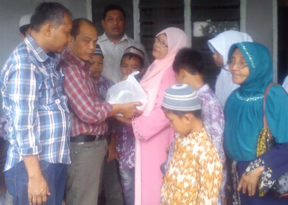 Persatuan Wartawan DPRD Medan Bakti Sosial