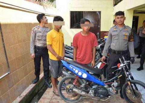 Polres Taput Gulung Sindikat Curanmor di Bawah Umur