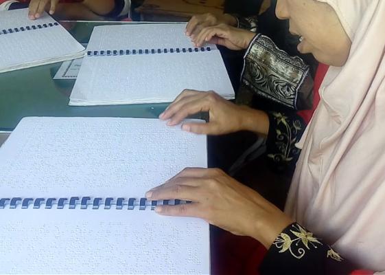 Ramadan, Tunanetra di Medan Tadarusan
