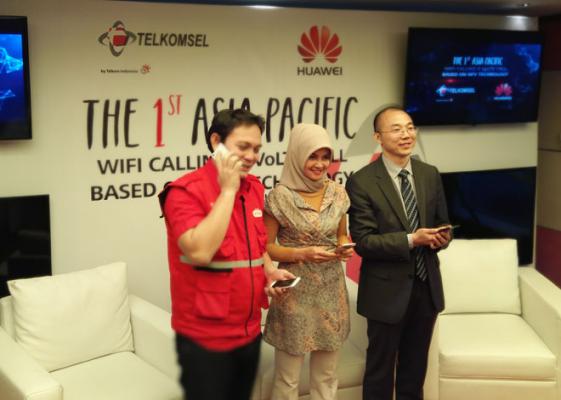 Telkomsel-Huawei Perkenalkan Teknologi WiFi Calling dan VoLTE Berbasis Network Function Virtualization Pertama di Asia Pasifik
