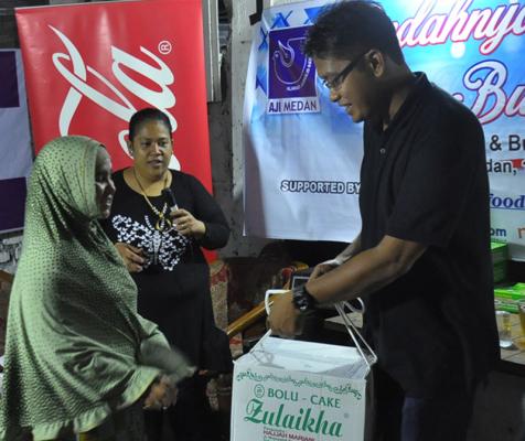 AJI Medan Berbagi dengan Kaum Dhuafa di Bulan Ramadhan