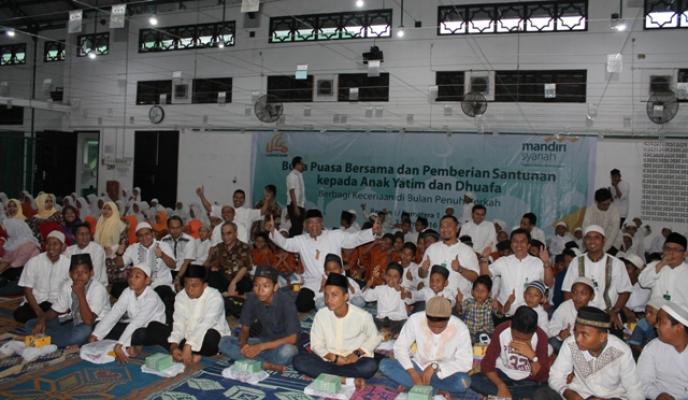 BSM Kanwil I Sumatera Berbagi Berkah Bersama Ratusan Anak Panti Asuhan
