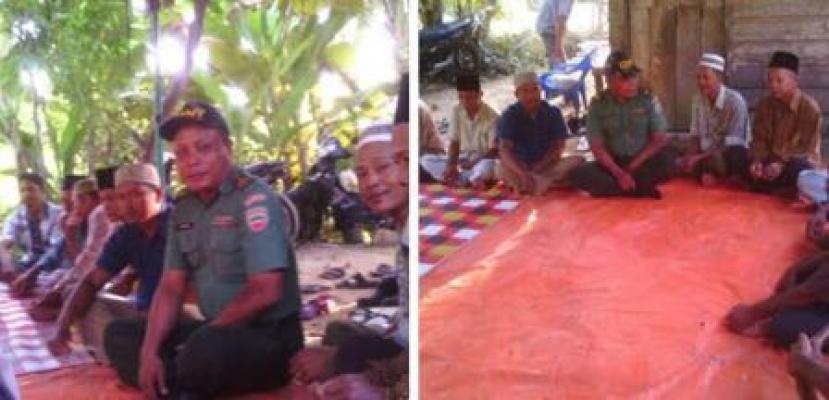 Babinsa Ikuti Safari Ramadhan Bersama Warga dan Ulama di Labura