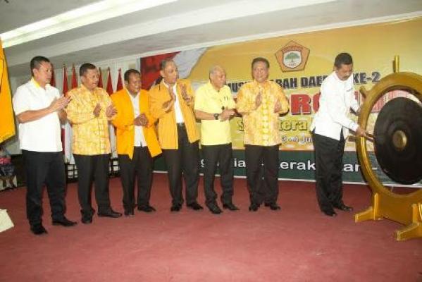 Gubsu Buka Musda ke-2 Kosgoro 1957 Provinsi Sumatera Utara