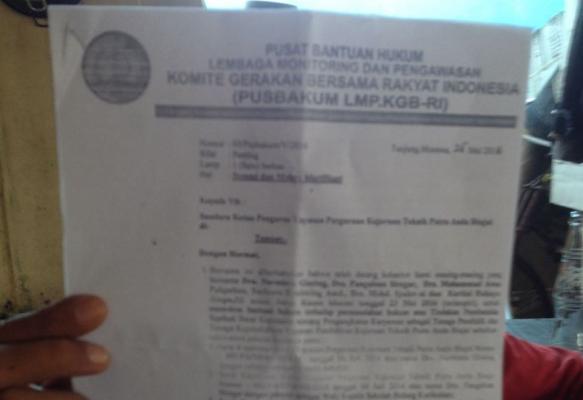 Guru yang Dipecat Yayasan Somasi SMK Putra Anda 