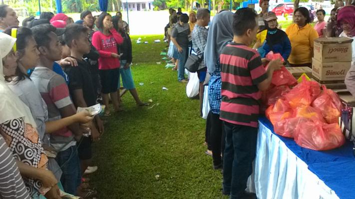 Minyak Goreng Paling Diminati di Pasar Murah