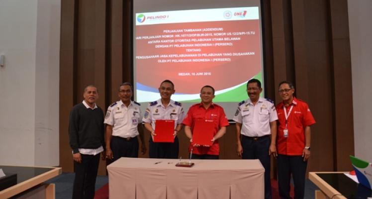 Pelindo 1 – Otoritas Pelabuhan Belawan, Tandatangani Perjanjian Konsesi