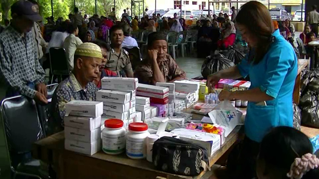 Polres Langkat Gelar Pengobatan Gratis