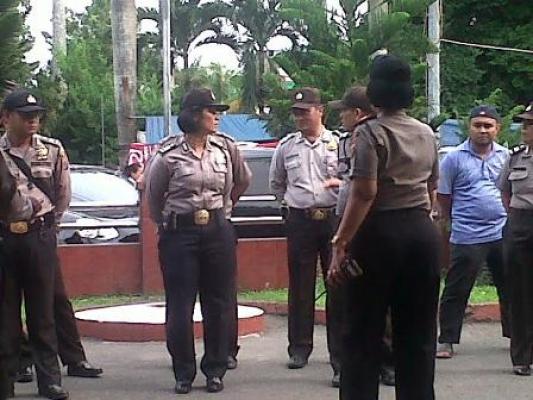 Polsek Medan Kota Rapatkan Barisan di Operasi Pekat 2016