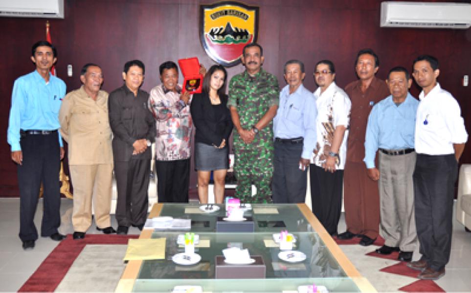 Pangdam Terima Kesatuan Bangso Batak Sedunia
