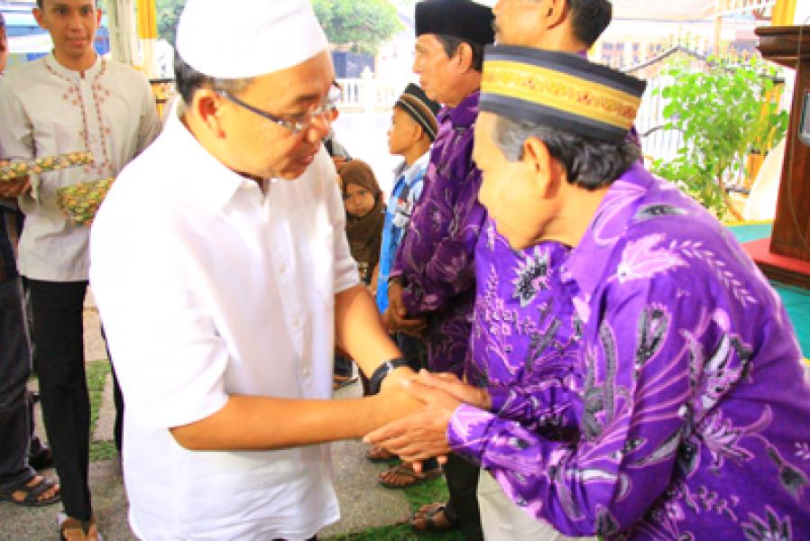Walikota Buka Bersama di Kantor Camat Binjai Kota