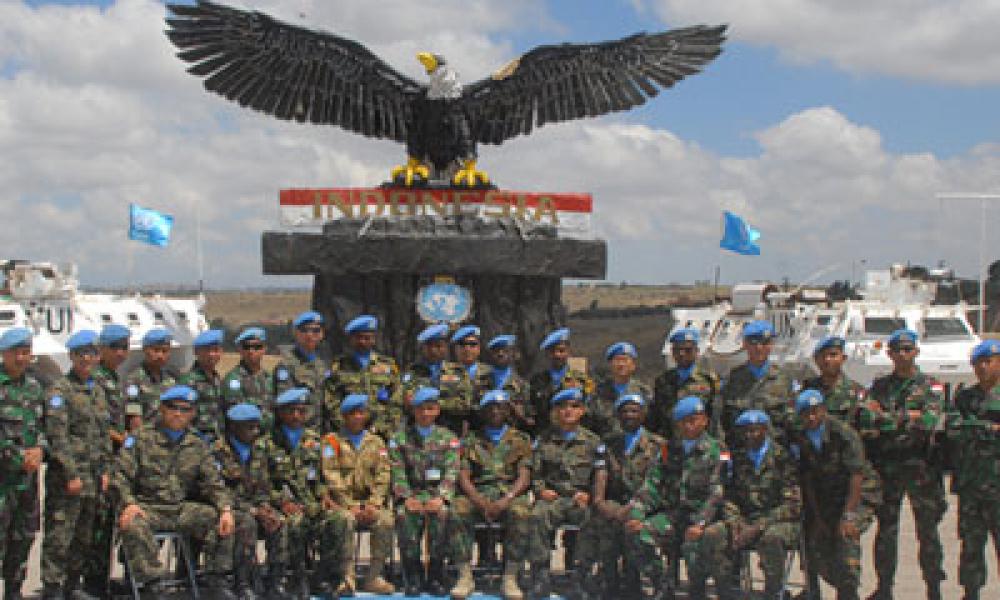 40 Bintara Tinggi Gelar Pertemuan di Markas Indobatt