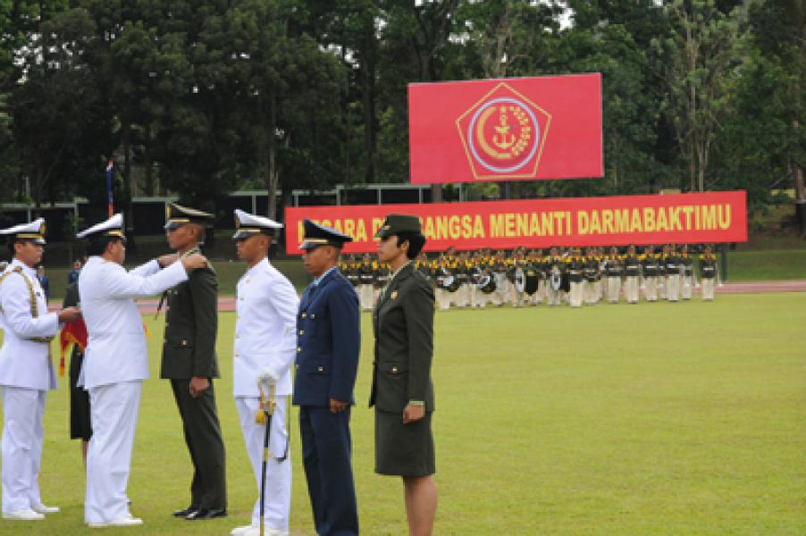 Panglima TNI Lantik 126 Perwira Prajurit Karir