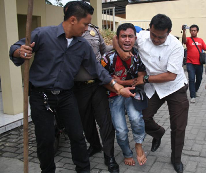 Sekelompok Pria Gagal Serang Pekerja Jalan Jawa Medan
