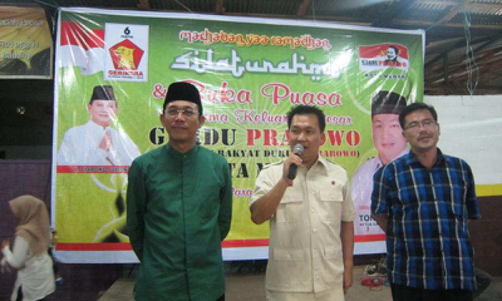 Gerindra Konsisten Perjuangkan Prabowo Presiden