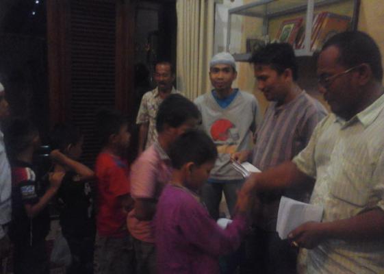 Ikhwah Sumut Berbagi Dengan Anak Yatim