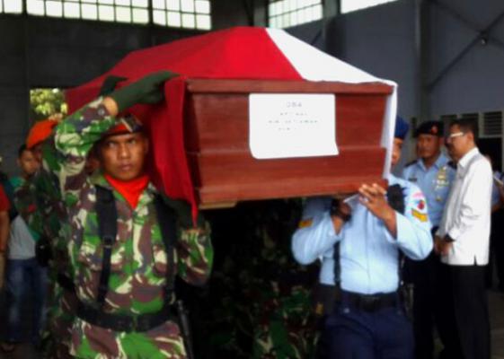 KSAU Lepas Jenazah Korban Hercules
