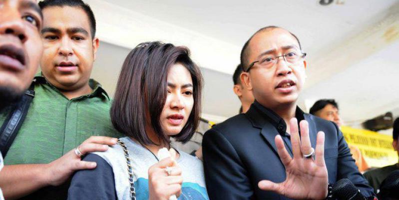 Model Cantik Vitalia Sesha Ditangkap Bukan Saat Pesta Seks