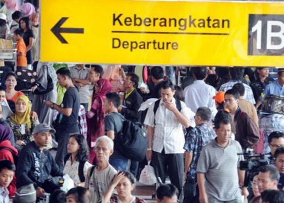 Penumpang Bus Lebaran Berkurang, Penumpang KA, Kapal Laut & Pesawat Naik