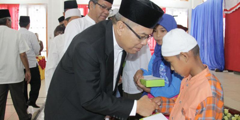 Sekda Tutup Safari Ramadhan Pemprov Sumut di Pakpak Bharat