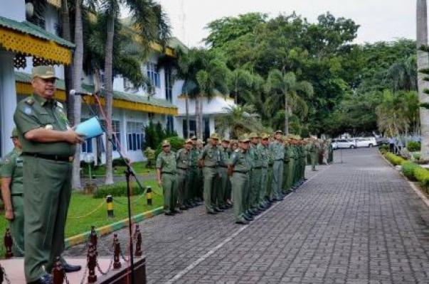 Apel Hari Pertama Bekerja , Bupati Langkat Kecam PNS Yang Tak Hadir