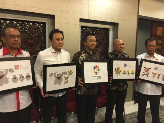 Bhin Bhin-Ika-Atung Jadi Maskot Asian Games 2018