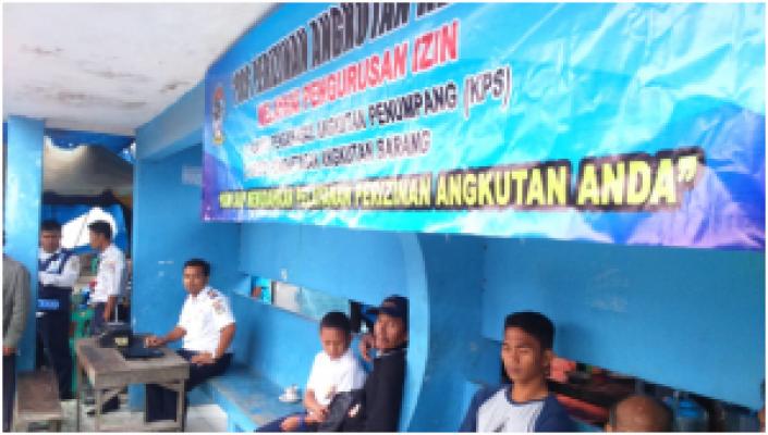 Dishukominfo Tobasa Lakukan Inovasi Pelayanan Pos Perizinan Angkutan Keliling