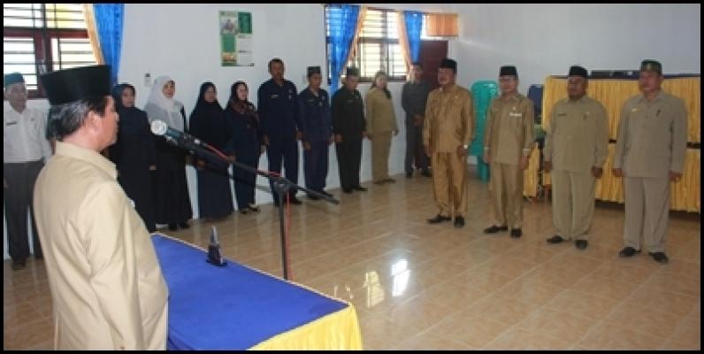 Kakankemenag Batubara Lantik Pejabat Struktural