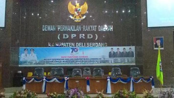Paripurna Istimewa HUT Kabupaten Deli Serdang ke 70