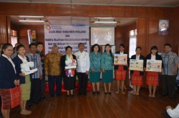 Pemkab Toba Samosir Bersama Kementerian Perindustrian Lakukan Pelatihan Konveksi