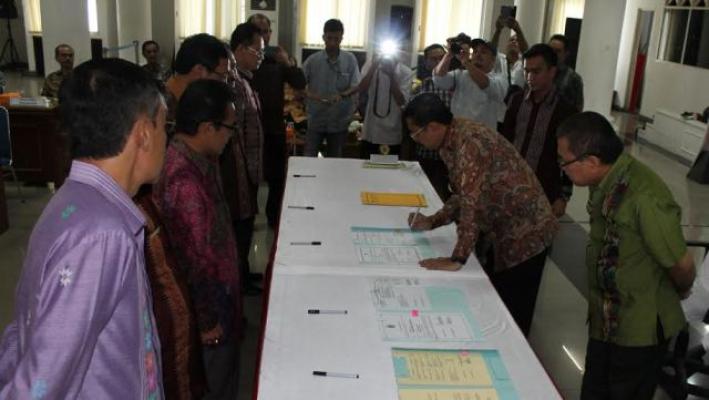 Pimpinan SKPD Tandatangani Perjanjian Kinerja