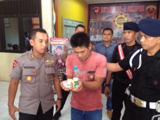 Resintelmob Tangkap Pengedar Sabu di Binjai