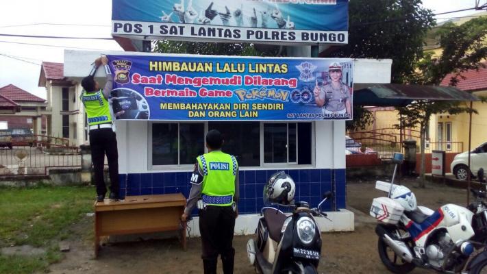 Sat Lantas Imbau Pengendara Tidak Bermain Game Pokemen Go Saat Berkendara
