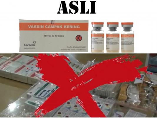 Satgas Vaksin Palsu Bakal Dibentuk Dinkes Sumut