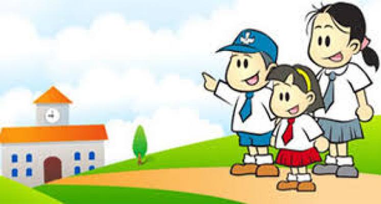 Siswa Baru Semangat Ikuti PLS di Hari Pertama Sekolah