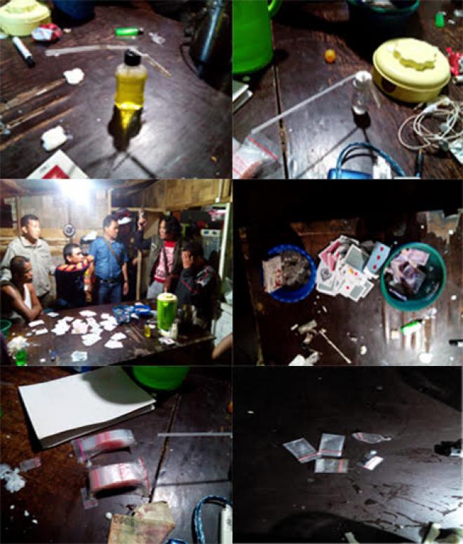 Unit Intel Kodim 0207/Simalungun Grebek Pesta Sabu di Tanjung Tongah Siantar
