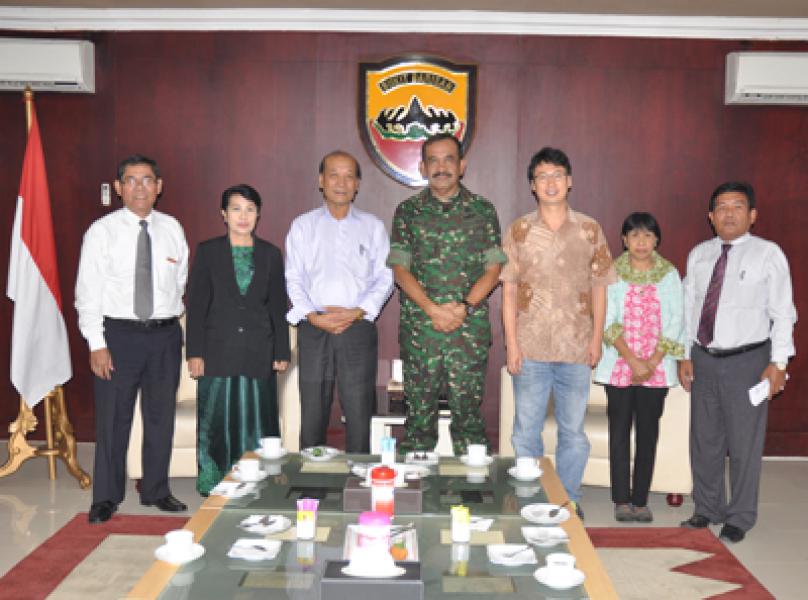 Pangdam I/BB Terima Pengurus Majelis Jemaat Chapel Oikumene Kampus USU