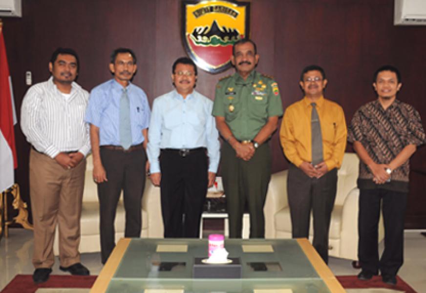 Pangdam I/BB Terima Rektor Universitas HKBP Nommensen