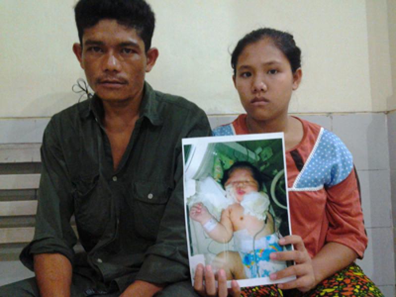Wishel Angel Lahir Dengan Jantung di Luar Tubuh