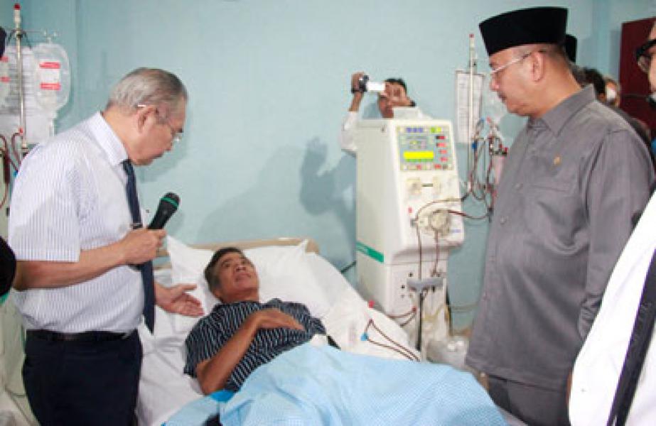 Instalasi Hemodialisa RSUD Pirngadi Medan Diresmikan