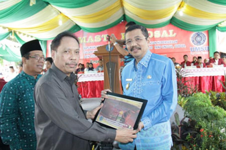 Wagub Sumut Buka Masa Kolosal Mahasiswa Baru UMSU