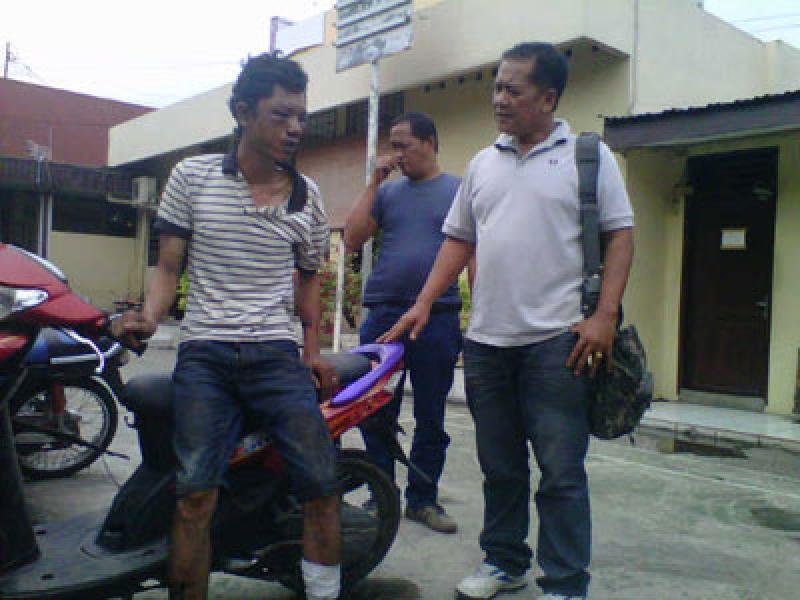 Sepeda Motor Curian Tak Hidup, Hari Ditembak Polisi