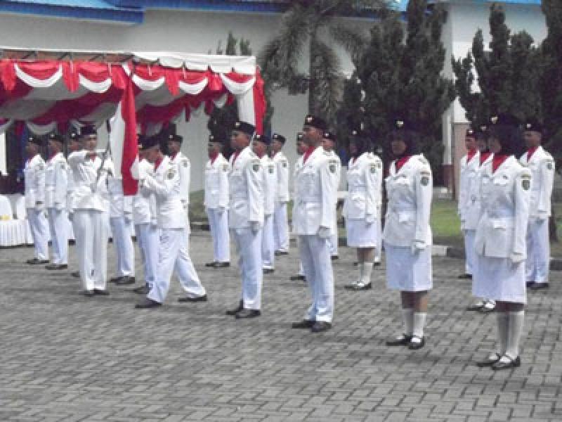 Paskibra Kabupaten Madina Dikukuhkan