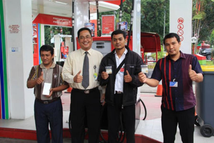 Tiga Warga Medan Raih Hadiah Pertamax & Fastron Go to Europe