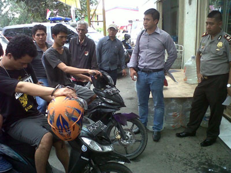 Polsek Medan Area Gelar Pra Rekonstruksi Perampokan di Indomaret