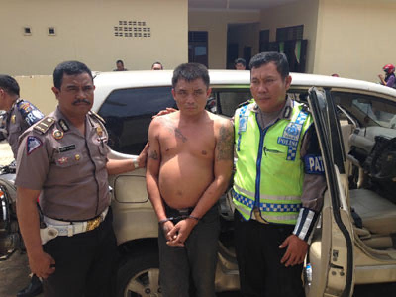 Satlantas Polres Batu Bara Ringkus Pengedar Sabu Antar Provinsi