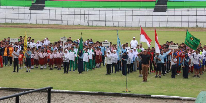 1.500 Atlet Ikuti Kompetisi Olahraga Pelajar Kota Medan