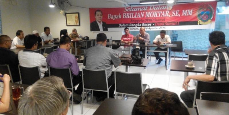 Brilian Reses Bersama Satkom PWI Sumut